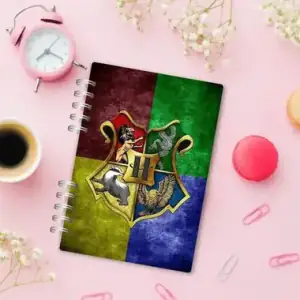 Cuaderno con portada ilustrada